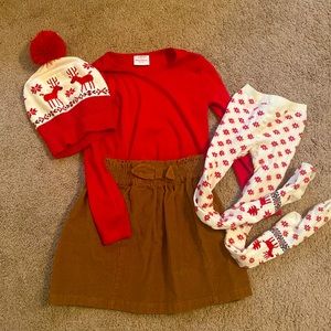 Hanna Anderson holiday outfit